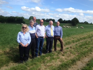 L-R Ros Turner, Edward Adamson, Jan Siebels, Ian Murray, J-P Garnier, Wendelin Schmuecker