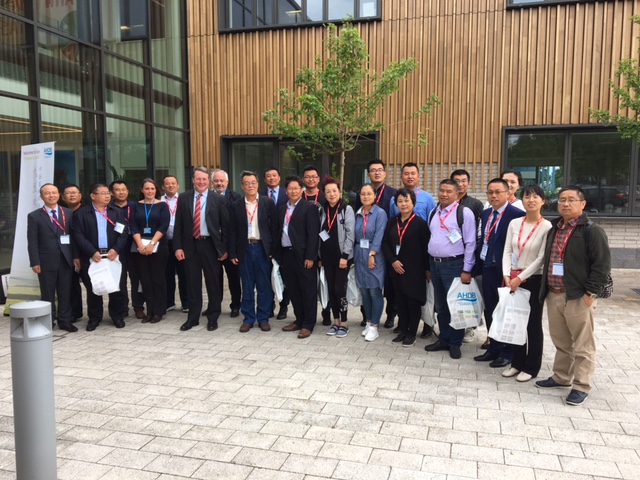 Chinese Delegation pictured outside AHDB HQ, Stoneleigh Park, Warks