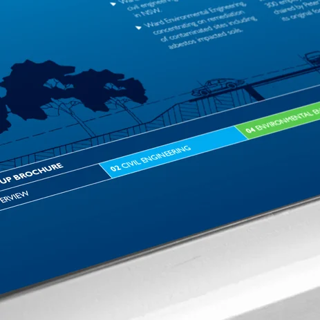 Ward Engineering: company brochure (for Equation studio)