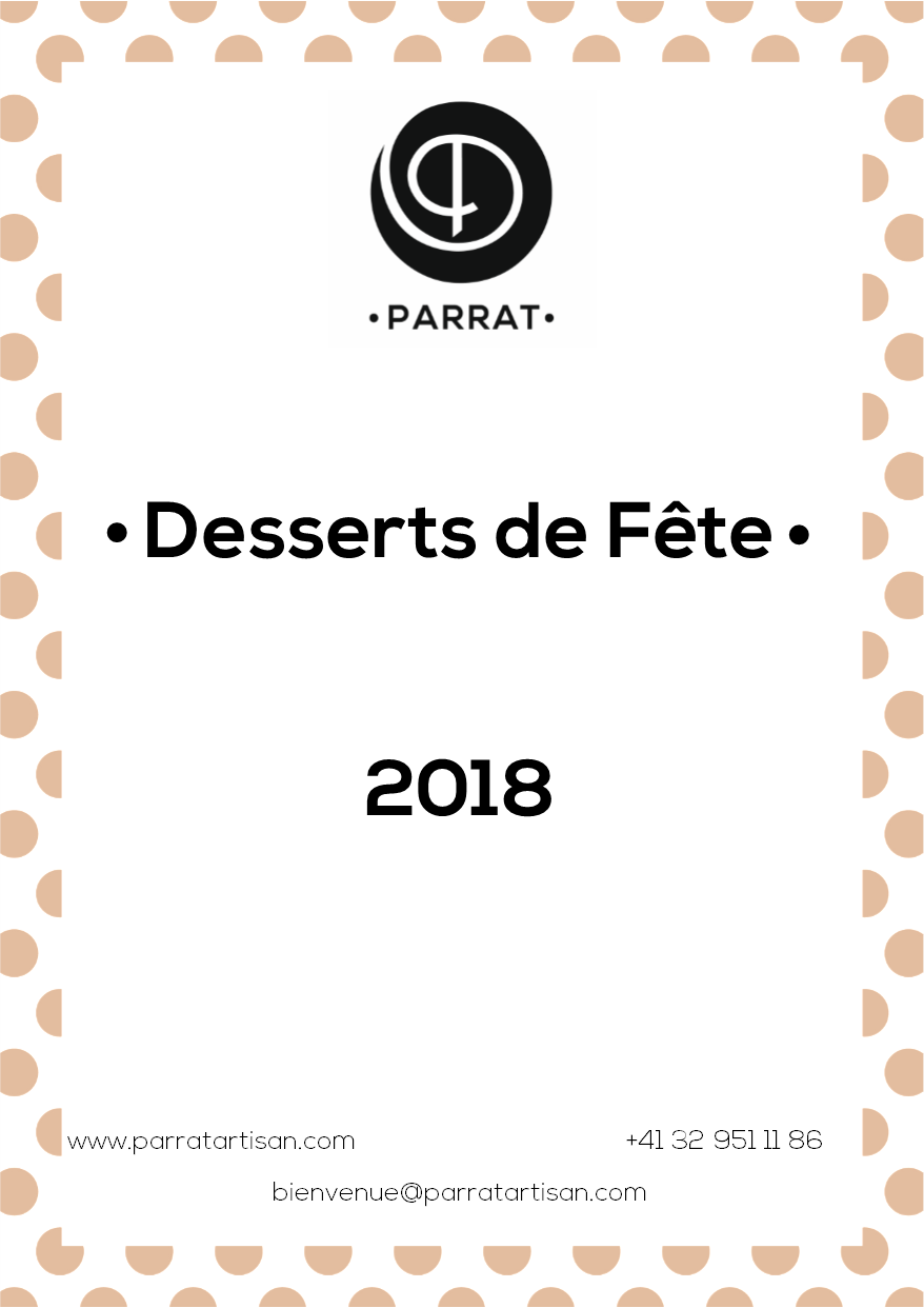 Découverte des desserts de Noël 2018