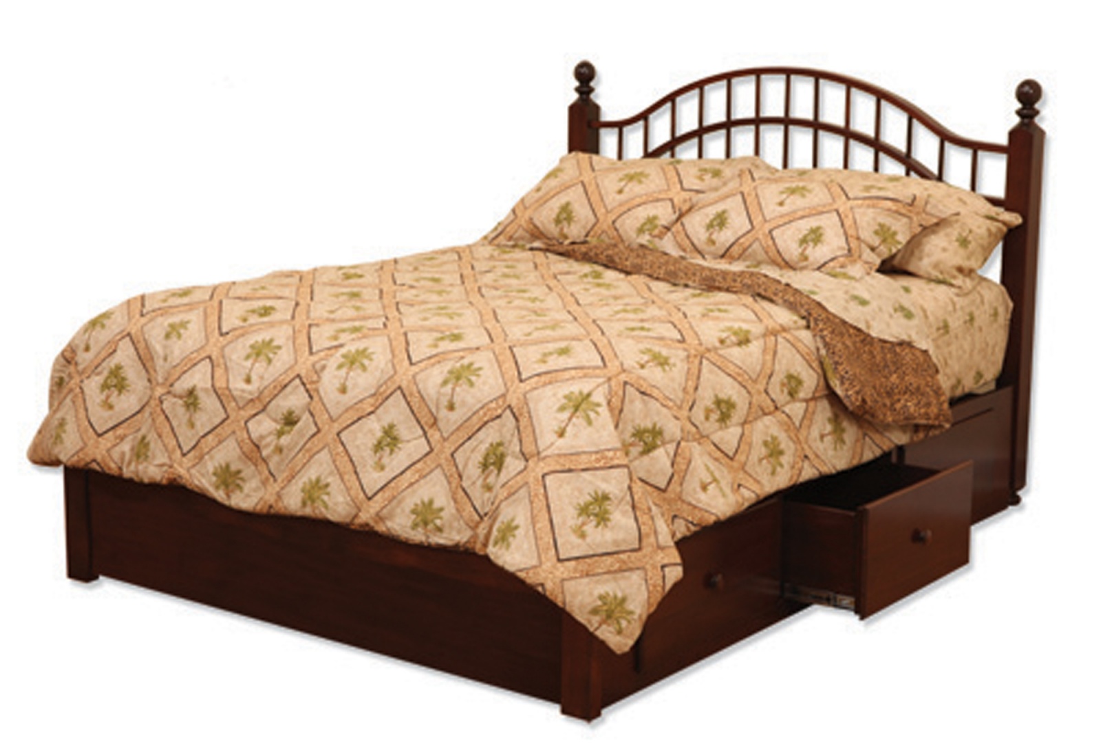 Double Bow Bed