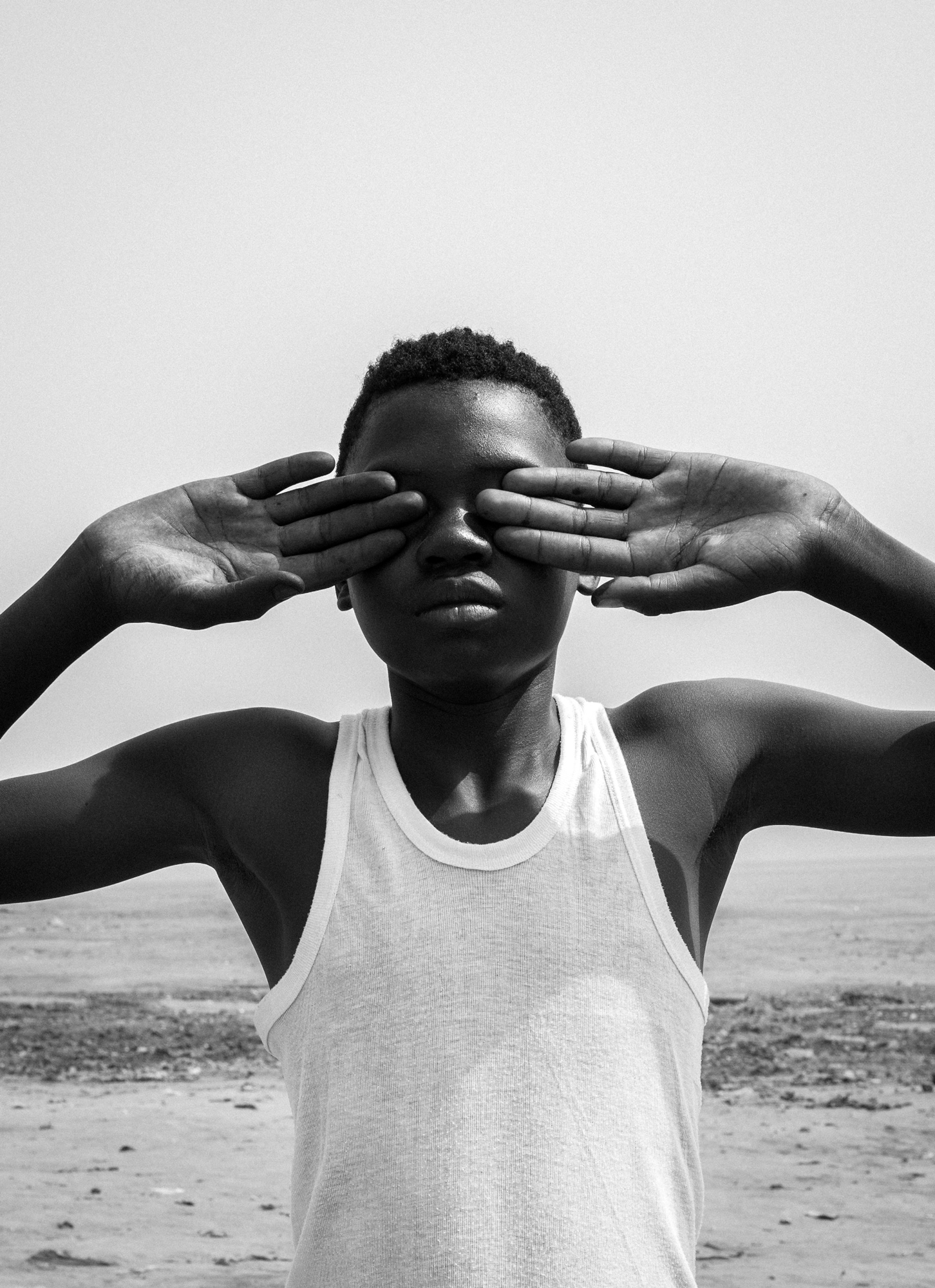  Young boy, Jamestown, Accra  