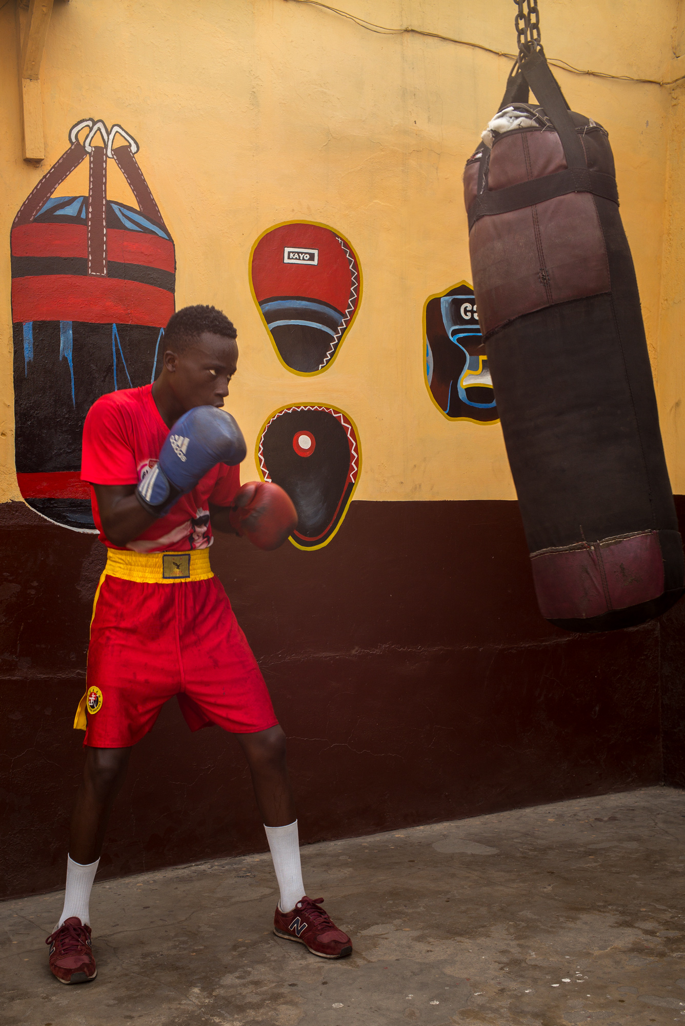  Samuel Takgi, 17 - Black Bombers National Team. 8 years of boxing: 6 Fights / 6 Victories 
