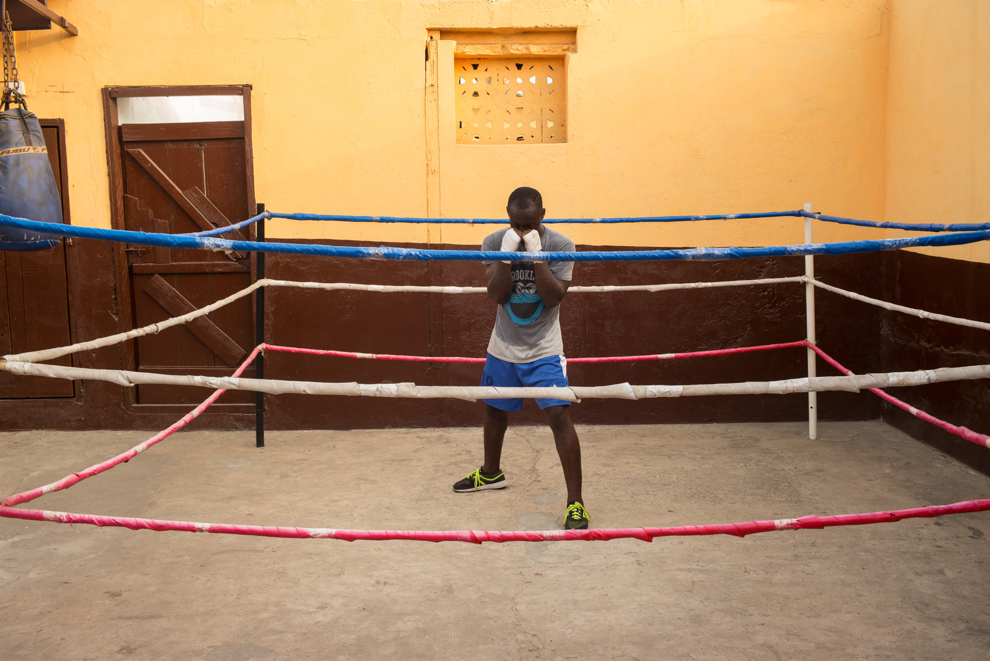  “Focus in The ring” - Afternoon training at Discipline Boxing Academy, Jamestown 