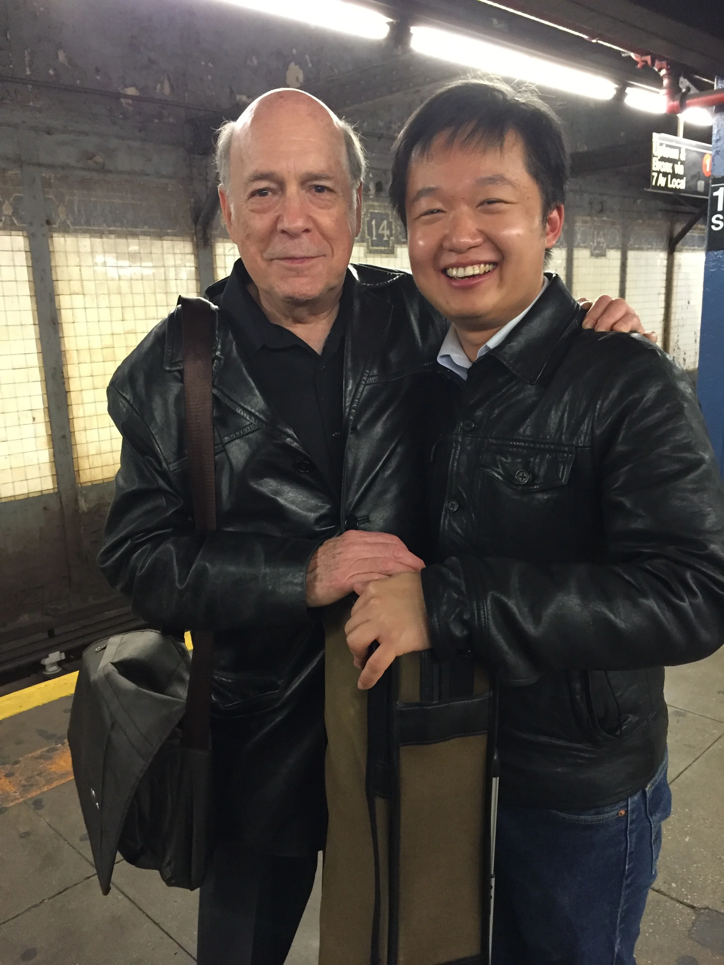 with Victor Rosenbaum in New York