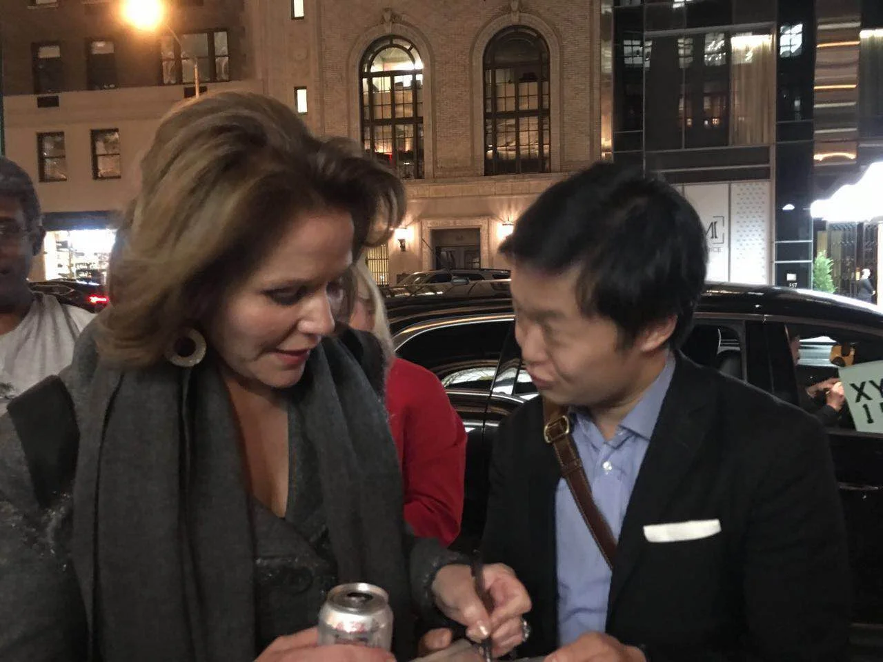 with Renee Fleming at Carnegie Hall