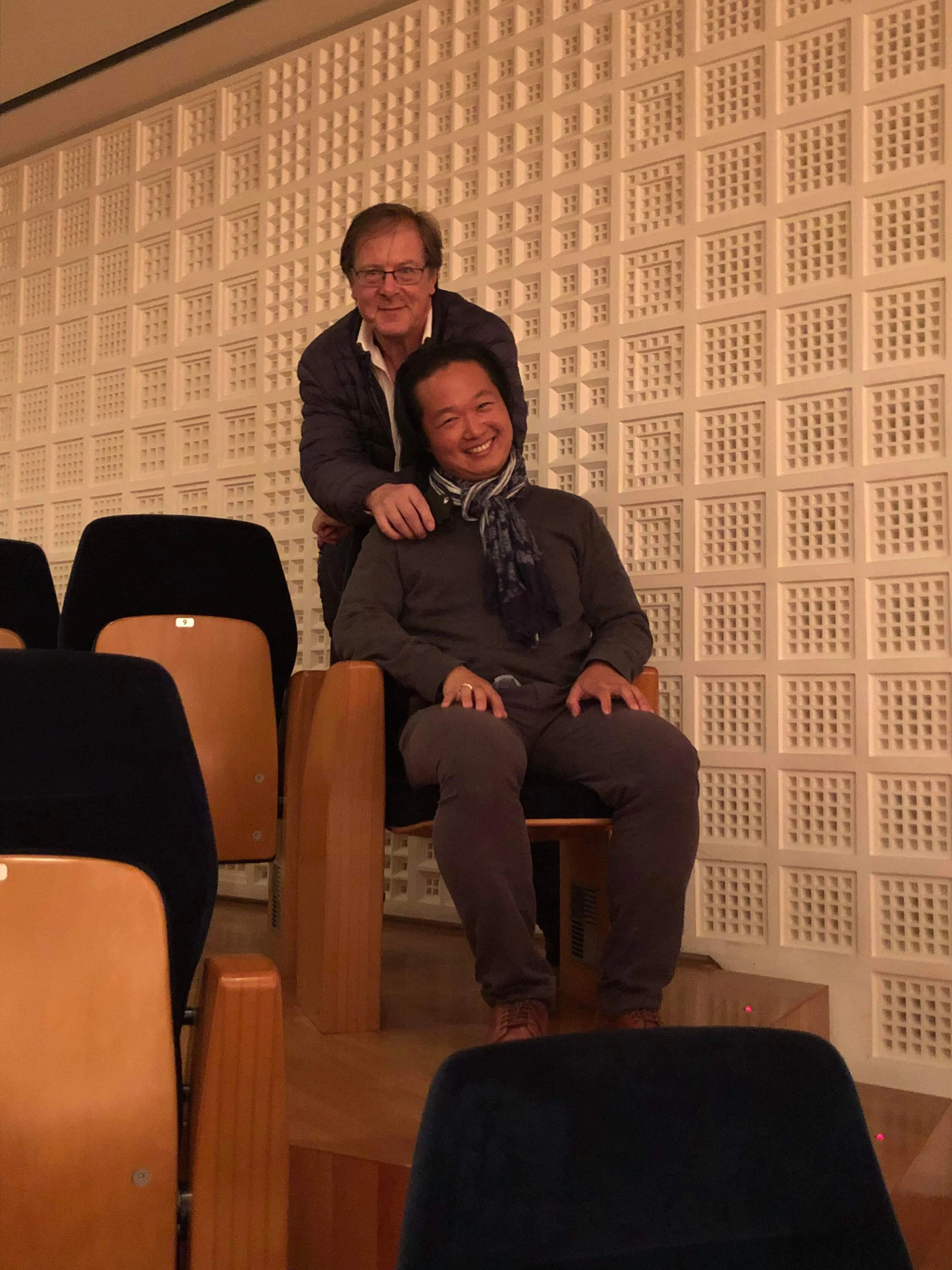 with my dear professor Hubert Kroisamer