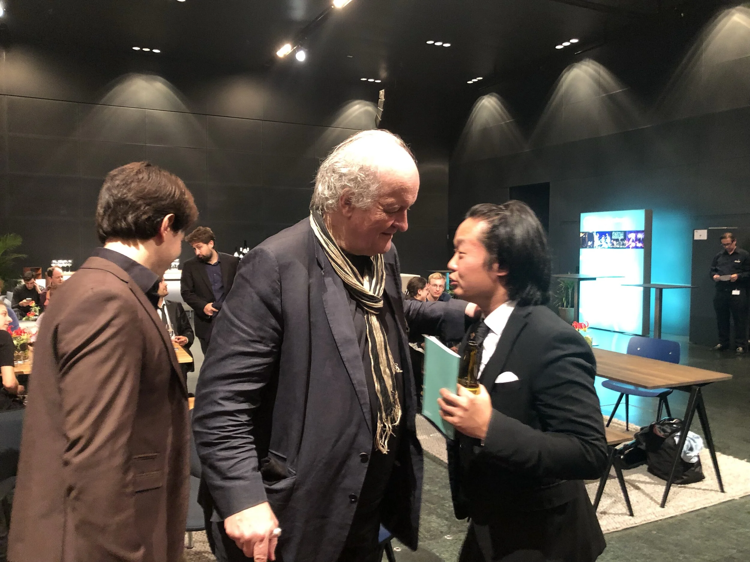 with the great Wolfgang Rhim