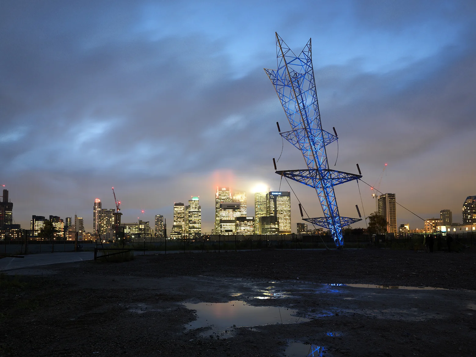 A Bullet from a Shooting Star, Alex Chinneck, London