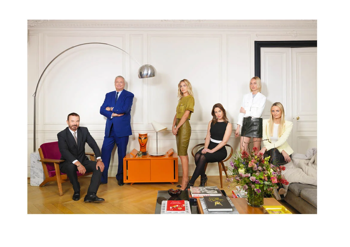 Clarins Courtin family portrait The Sunday Times
