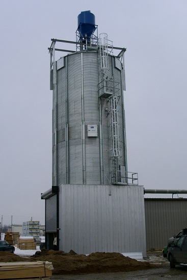 Sawdust Silo