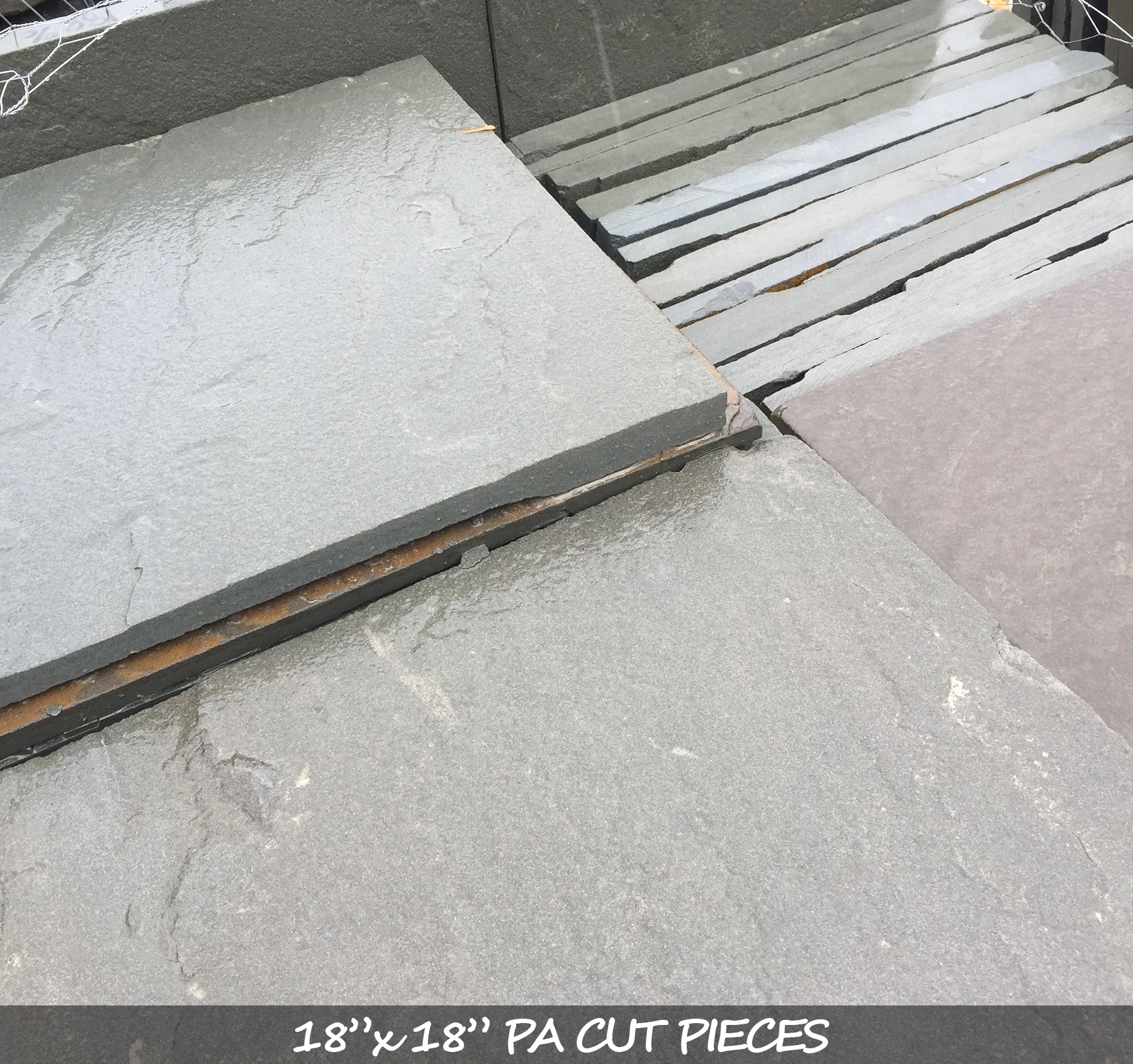PA Cut Stone Pieces