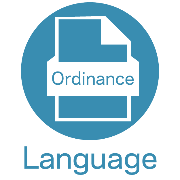 Ordinance Language