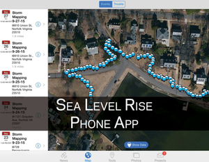Our phone app is being used throughout the region to crowdsource flooding data, learn more here.