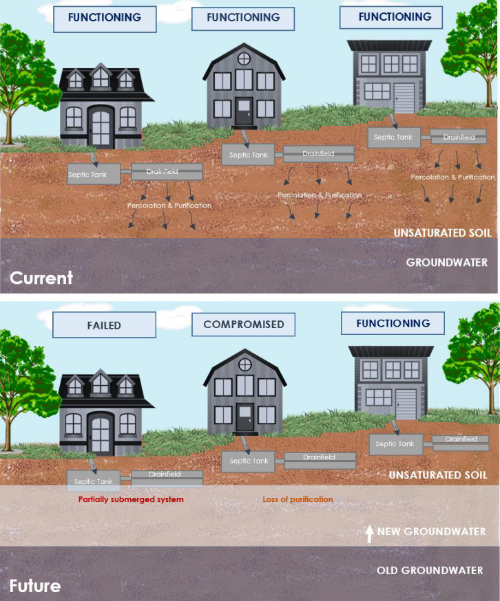 Sea Level Rise, Septic Systems, and Resilience and Retreat — Wetlands Watch
