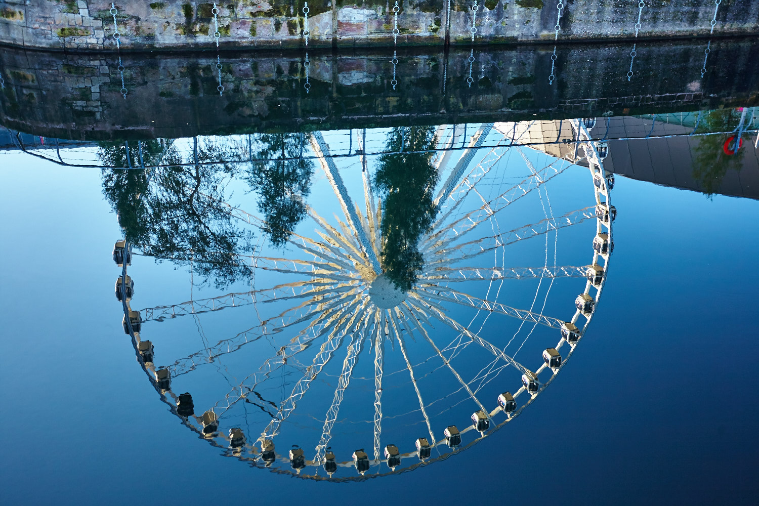 Dukes Dock Reflection, Liverpool