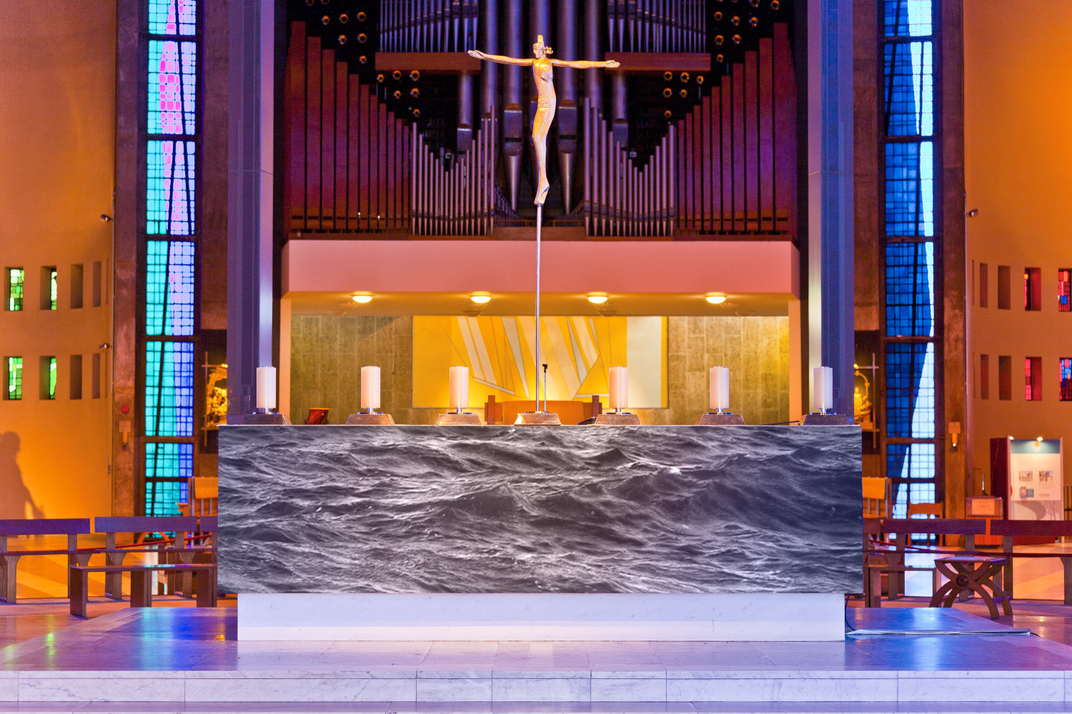 Two Seas : High Water, High Altar of the Metropolitan Cathedral