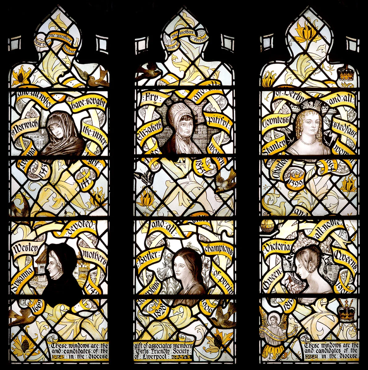 Detail of the Atrium window