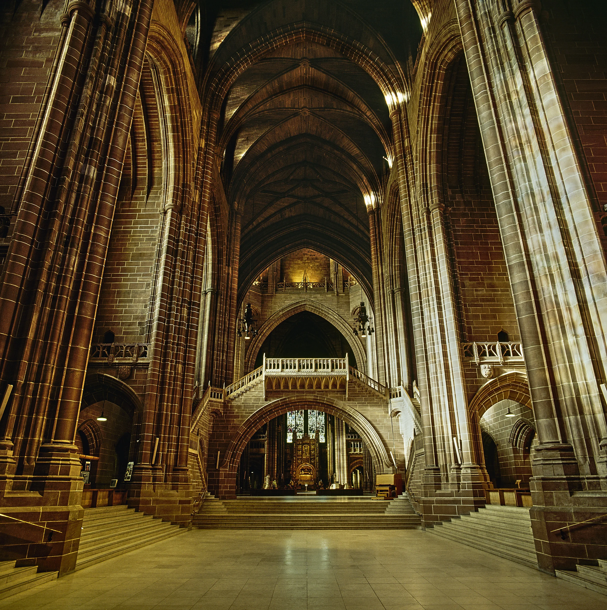 Looking toward the High Altar from the West Door