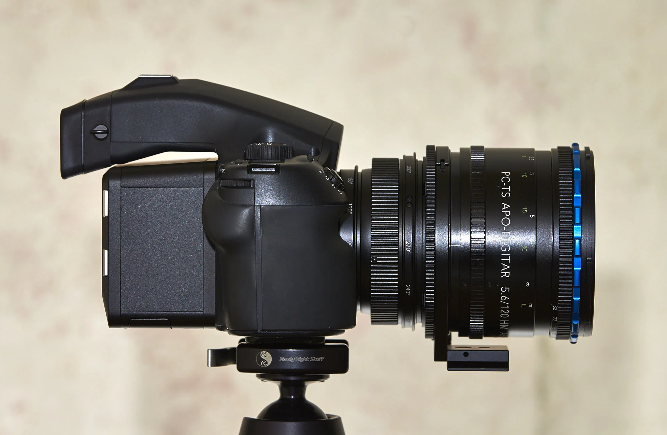 Lens with all settings zeroed