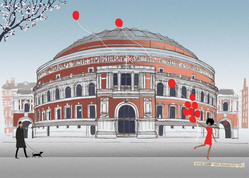 photo: London Sketchbook (Jason Brooks) - The Royal Albert Hall