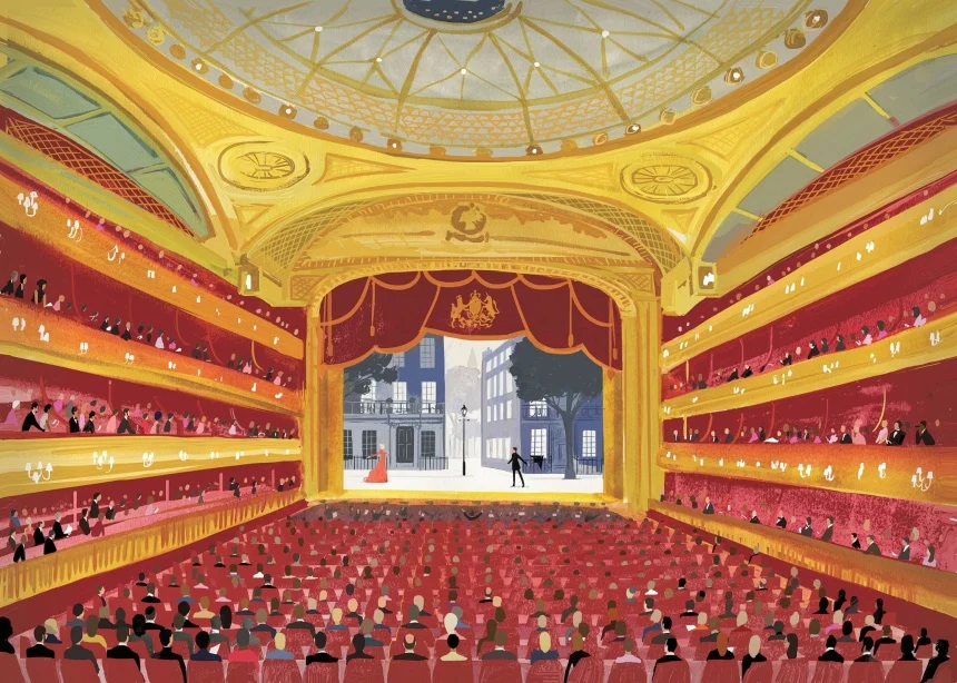 photo: London Sketchbook (Jason Brooks) - Royal Opera House