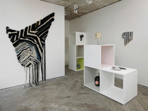 photo: Arcade (exhibition by Caroline Achaintre)