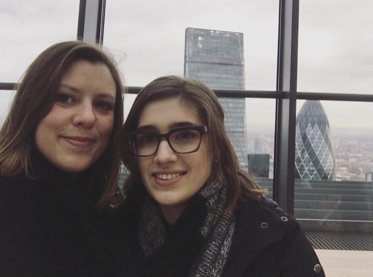 Laura & me (in London of course)