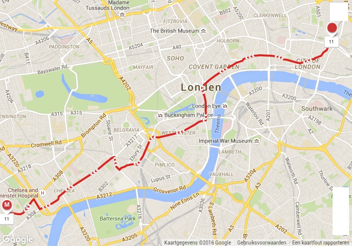 Bus 11 route