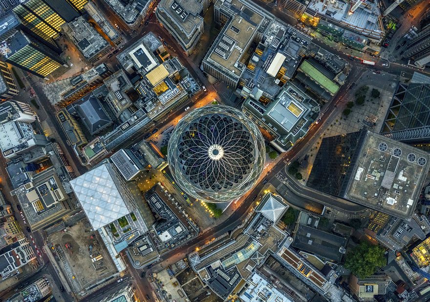 30 St Mary Axe (or The Gherkin) by Jeffrey Milstein
