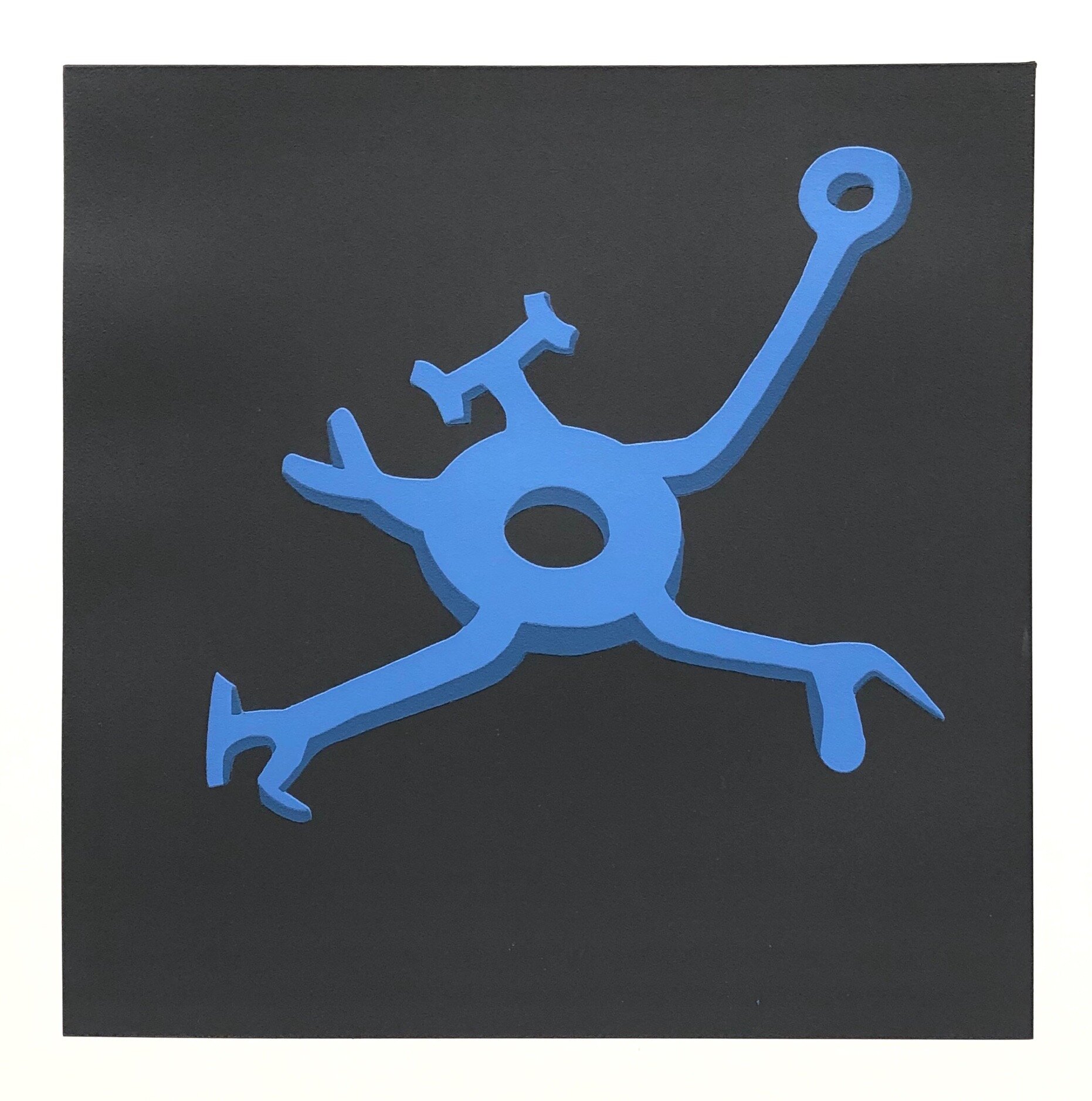   ‘Device (Hammerhead)’   serigraph on Arches paper 8 x 8” 