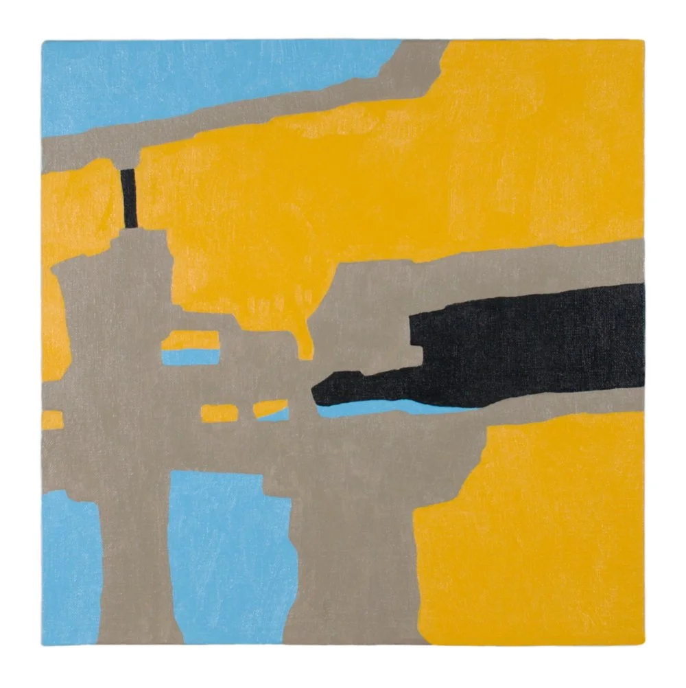   ‘Device One Gate (Catchment)’    Oil on linen over panel. 18 × 18”  