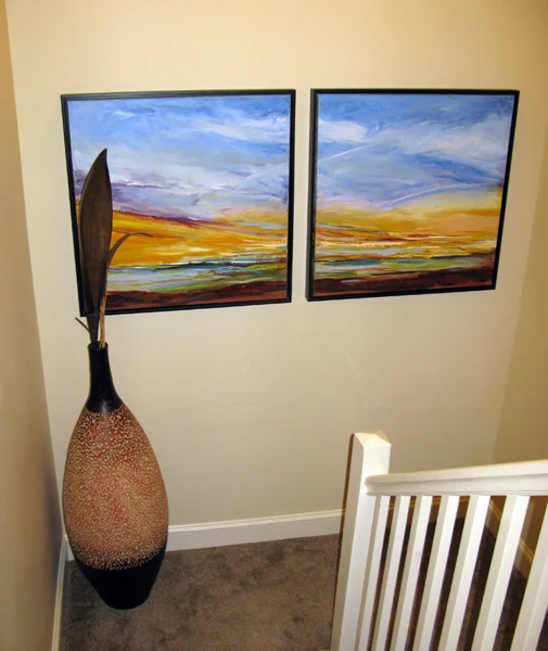 Rays of Gold, 30x30, Oil on Canvas