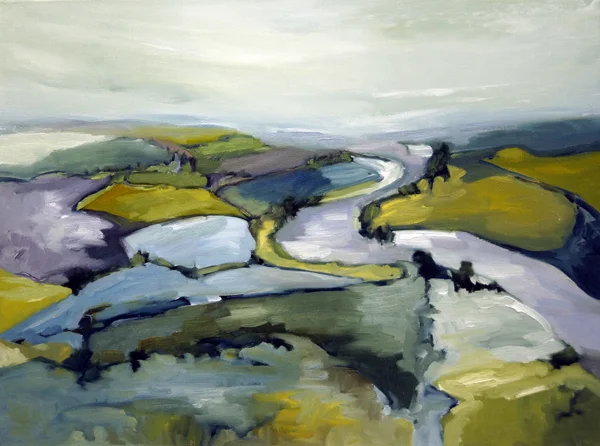 Landscape Love Song II, 18x24, Oil, Sold