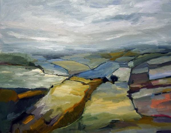 Landscape Love Song 9, 24x30, Oil, Sold