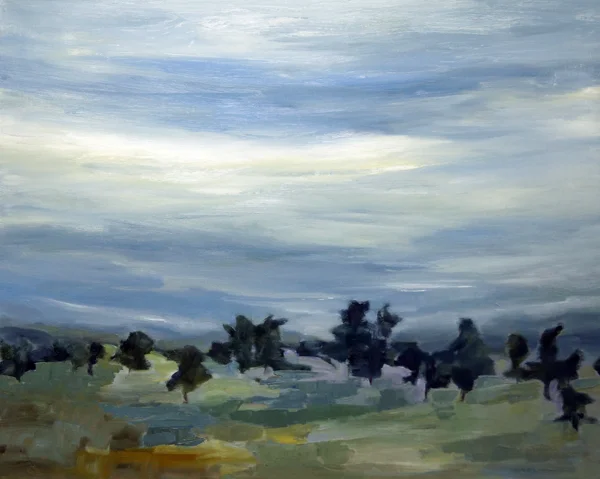 Landscape Love Song X, 30x30, Oil on Linen