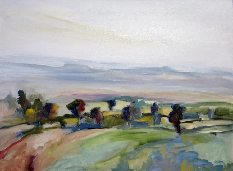 Warm Summer Haze, 18x24, Oil on LInen