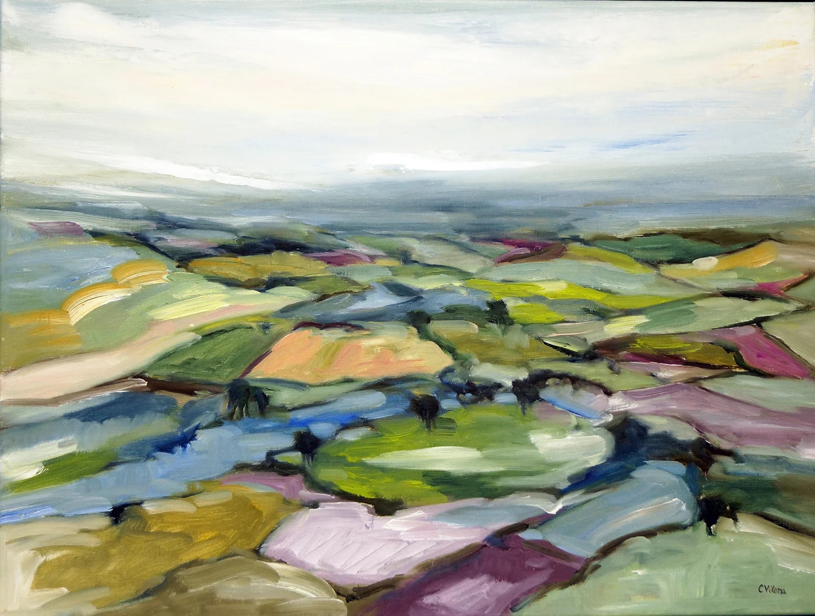 Hudson Valley, 18x24, Oil, Sold