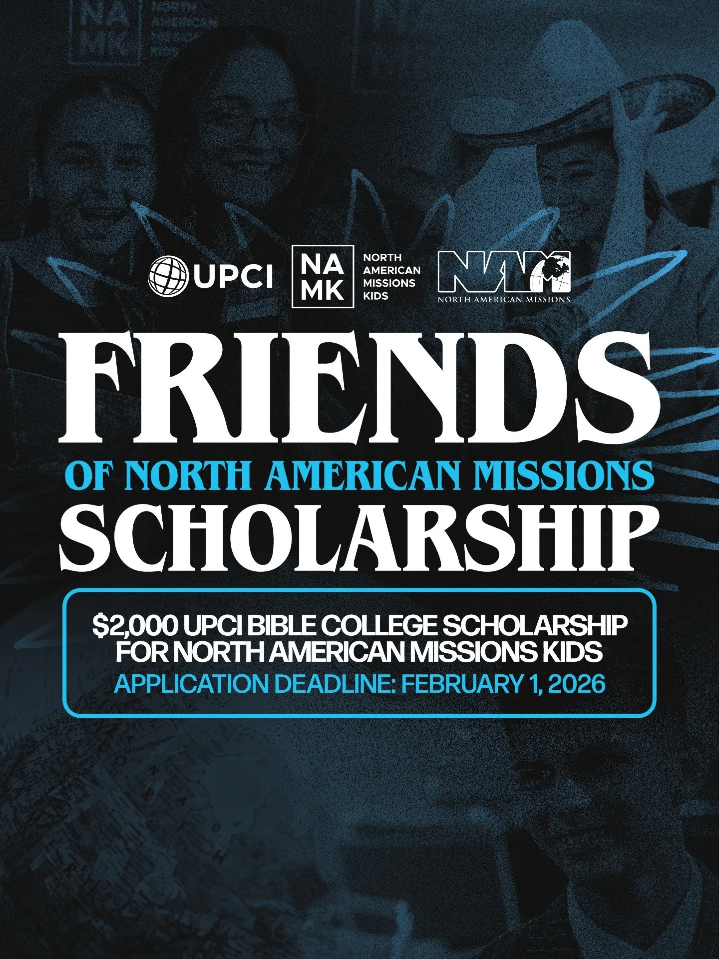 📢 Calling @upcinamkids! Did you know? You can apply for the FAM Scholarship if you plan to attend a @upciorg endorsed Bible College next year? 🙌 Apply today! https://www.northamericanmissions.faith/applications