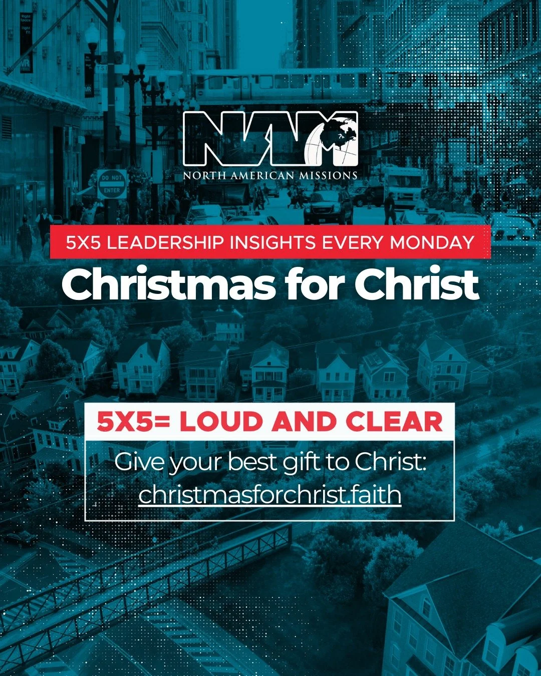 🎁 #ChristmasforChrist
5x5= Loud and Clear: Give your best gift to Christ: christmasforchrist.faith
✅ #Christmas Is a Mission Story
✅ Christmas Sends the Church
✅ Generosity Moves the #Gospel
✅ God Still Uses Giving to Send #Hope
✅ Christmas for Chri