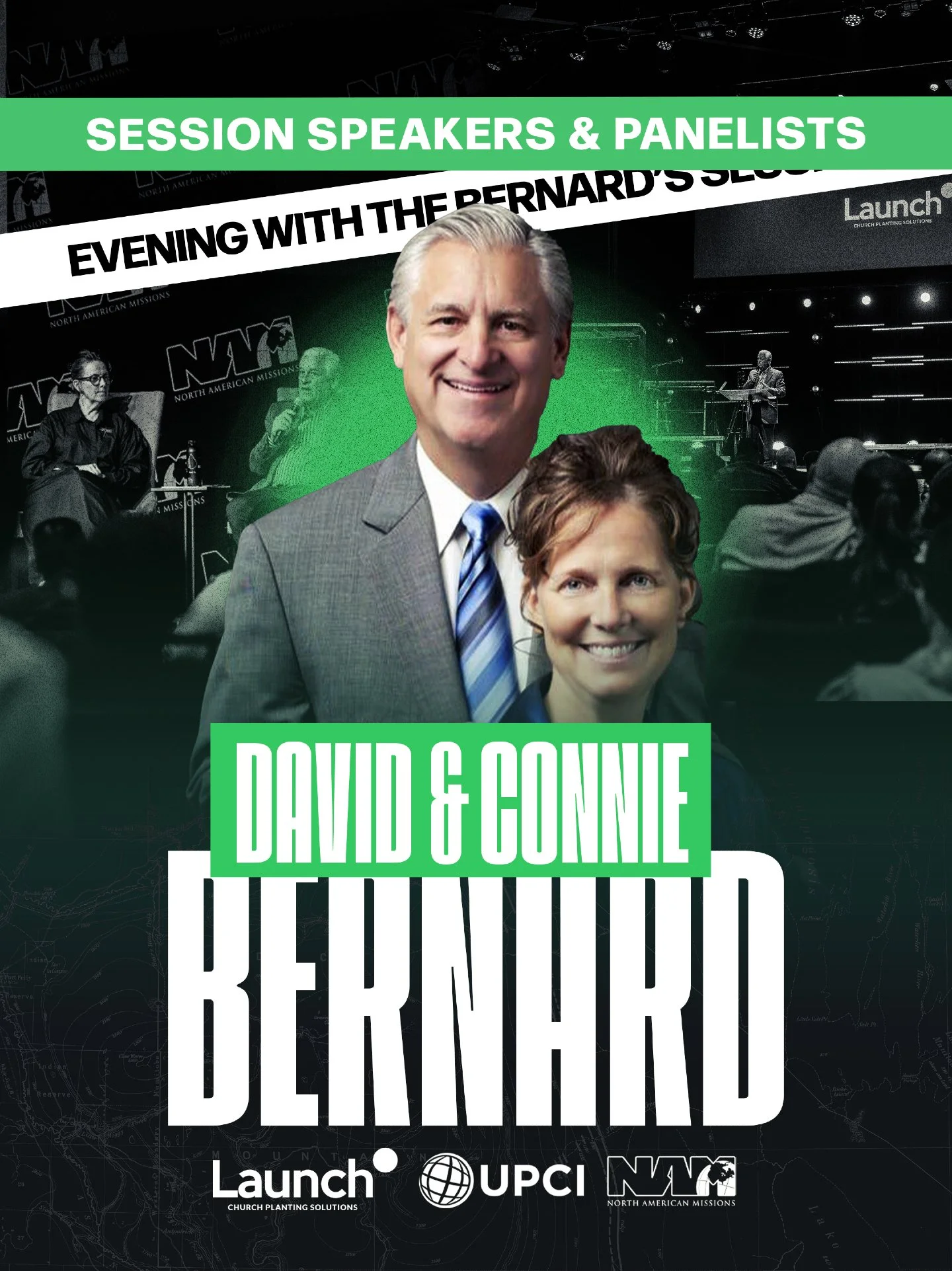 We are honored to have our General Superintendent Rev. David Bernard and Sis. Bernard at #Launch26! The Bernard's planted New Life Church in Austin, Texas from which 16 other churches grew! 🟢 Register online at https://launchachurch.faith // 🗓️ Mar