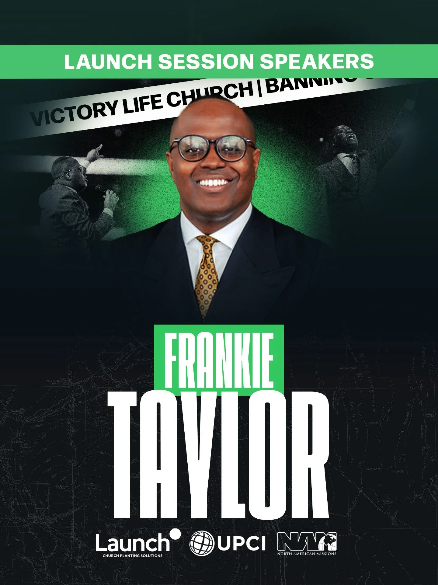 🟢 #Launch26 Speaker Highlights 
Frankie Taylor is the Senior Pastor at Victory Life Church of Banning and of Palm Desert in California. He is also the SoCal District Youth President and a Gospel Billboard charting recording artist. He and his wife K
