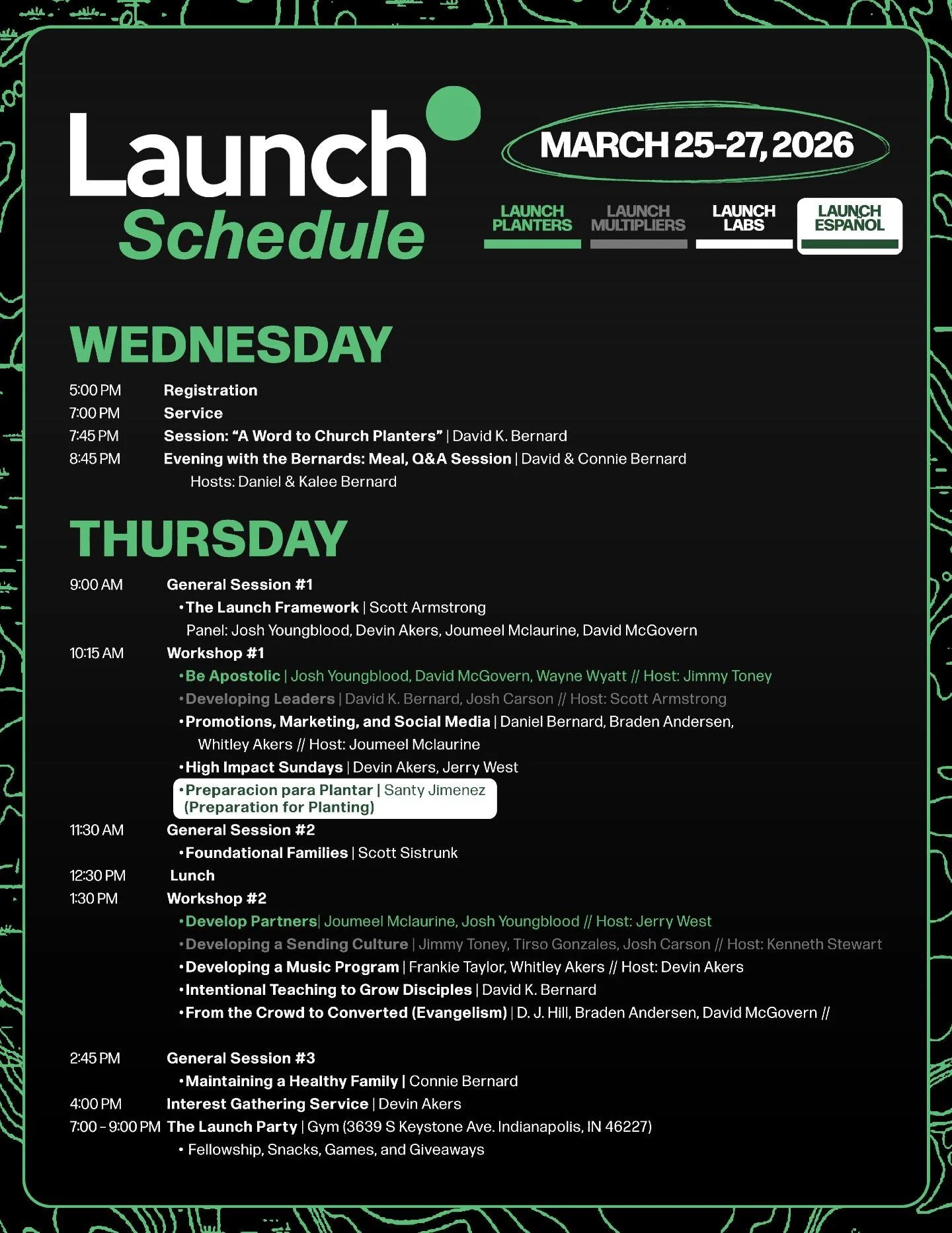 ➡️ Swipe view the #Launch26 schedule! So many incredible and NEW sessions this year. Start planning now! 📝  You don't want to miss it! Register today!
📍Calvary Tabernacle (Indianapolis, IN)
🗓 March 25-27, 2026
#UPCI #churchplanter #apostolic #Laun