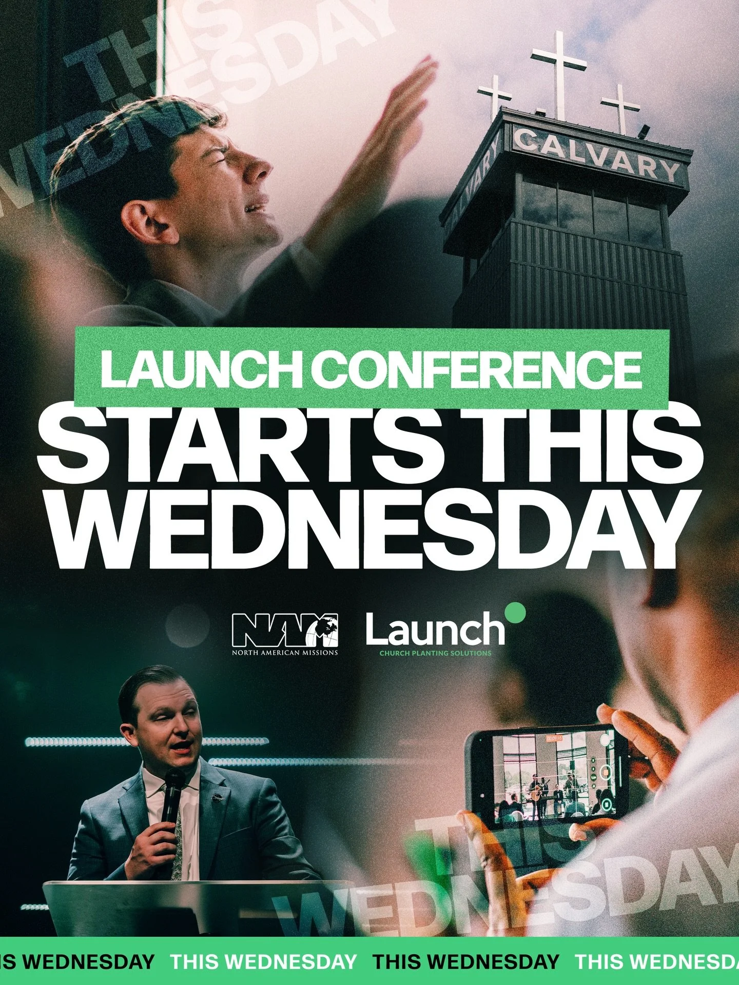 We are days away from #Launch26 🟢 If you haven&rsquo;t yet decided to come, this is your sign to register today! Can&rsquo;t wait! 📲 https://launchachurch.faith