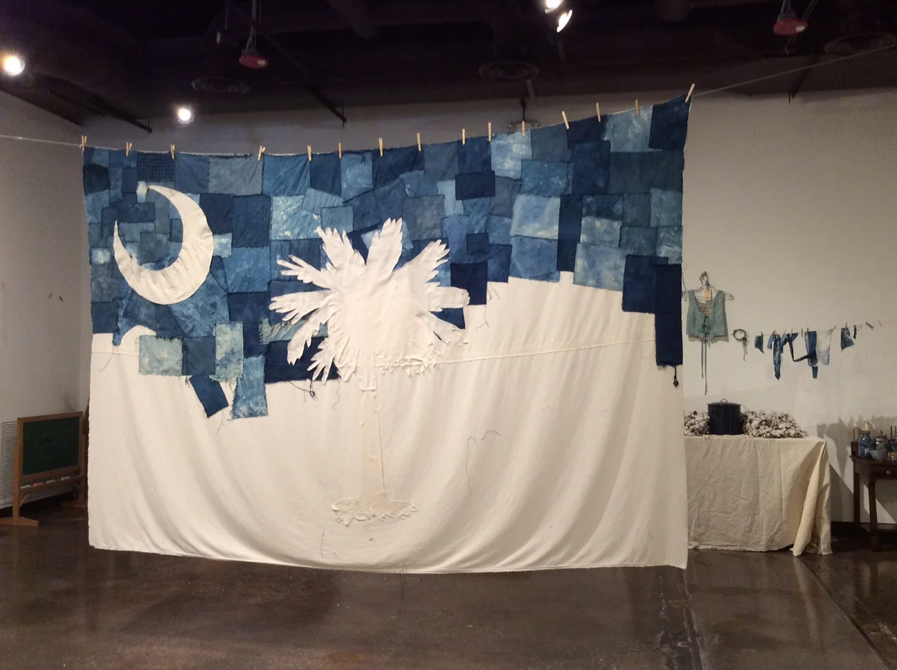 South Carolina flag quilt