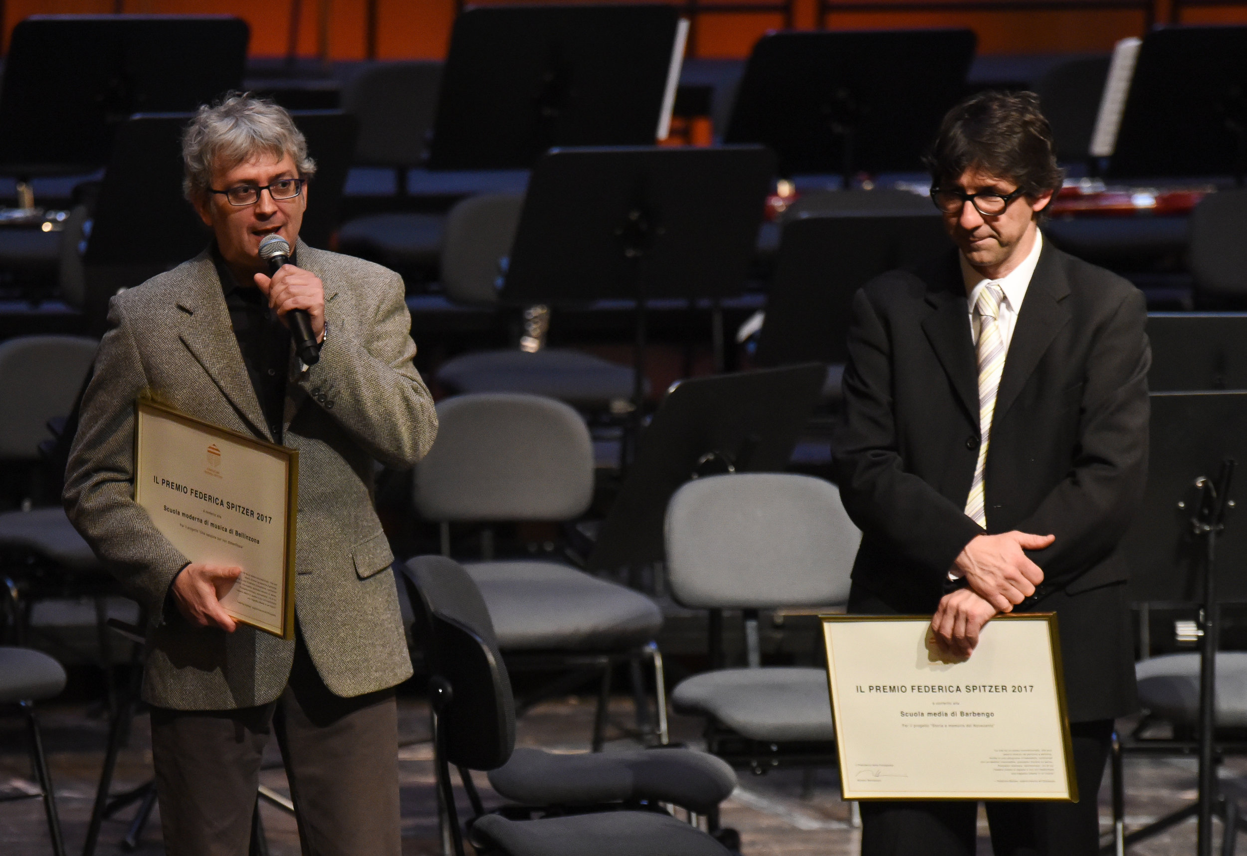 I laureati del Premio Spitzer 2017