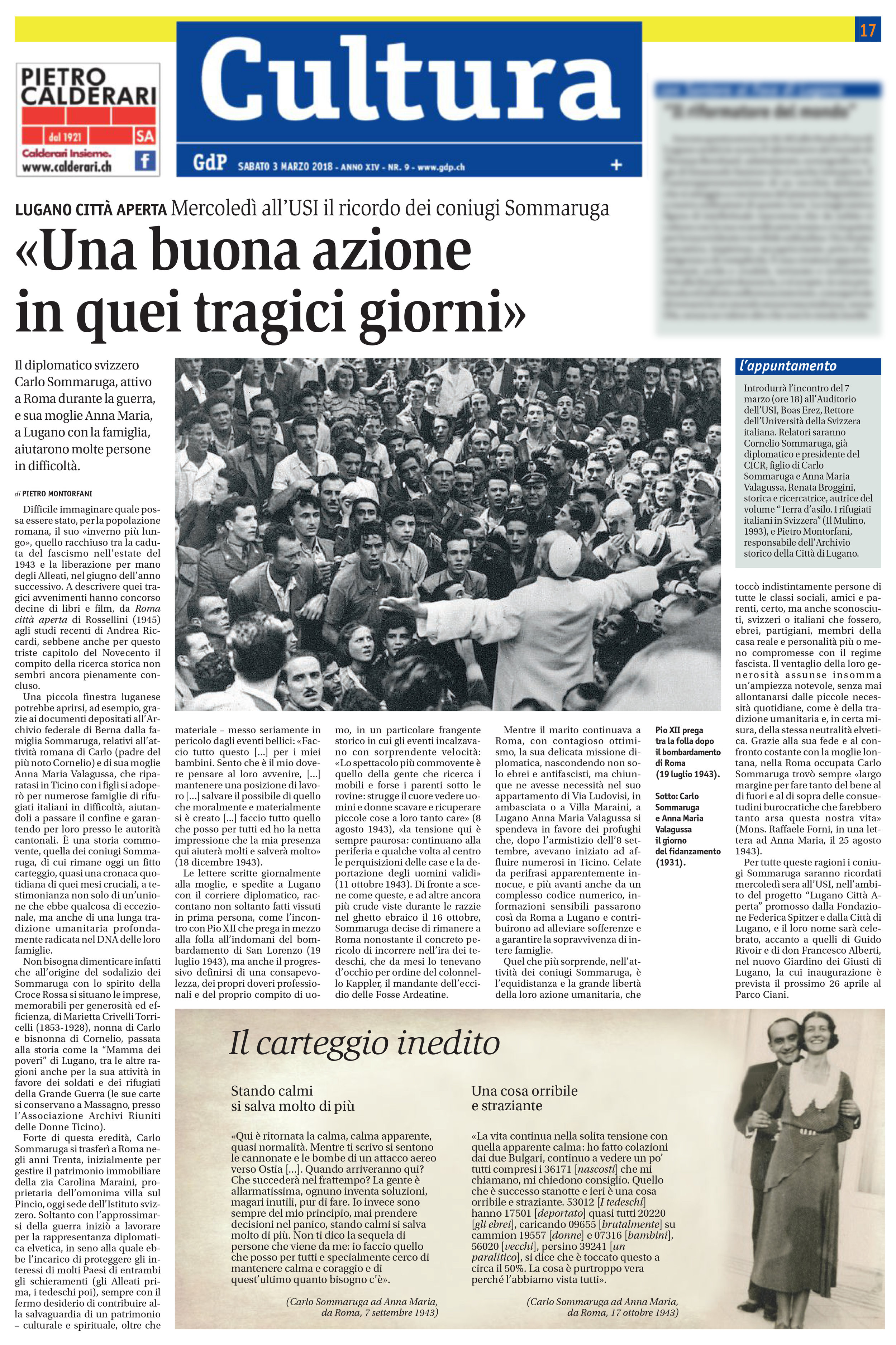 03.03.18 - Giornale del Popolo