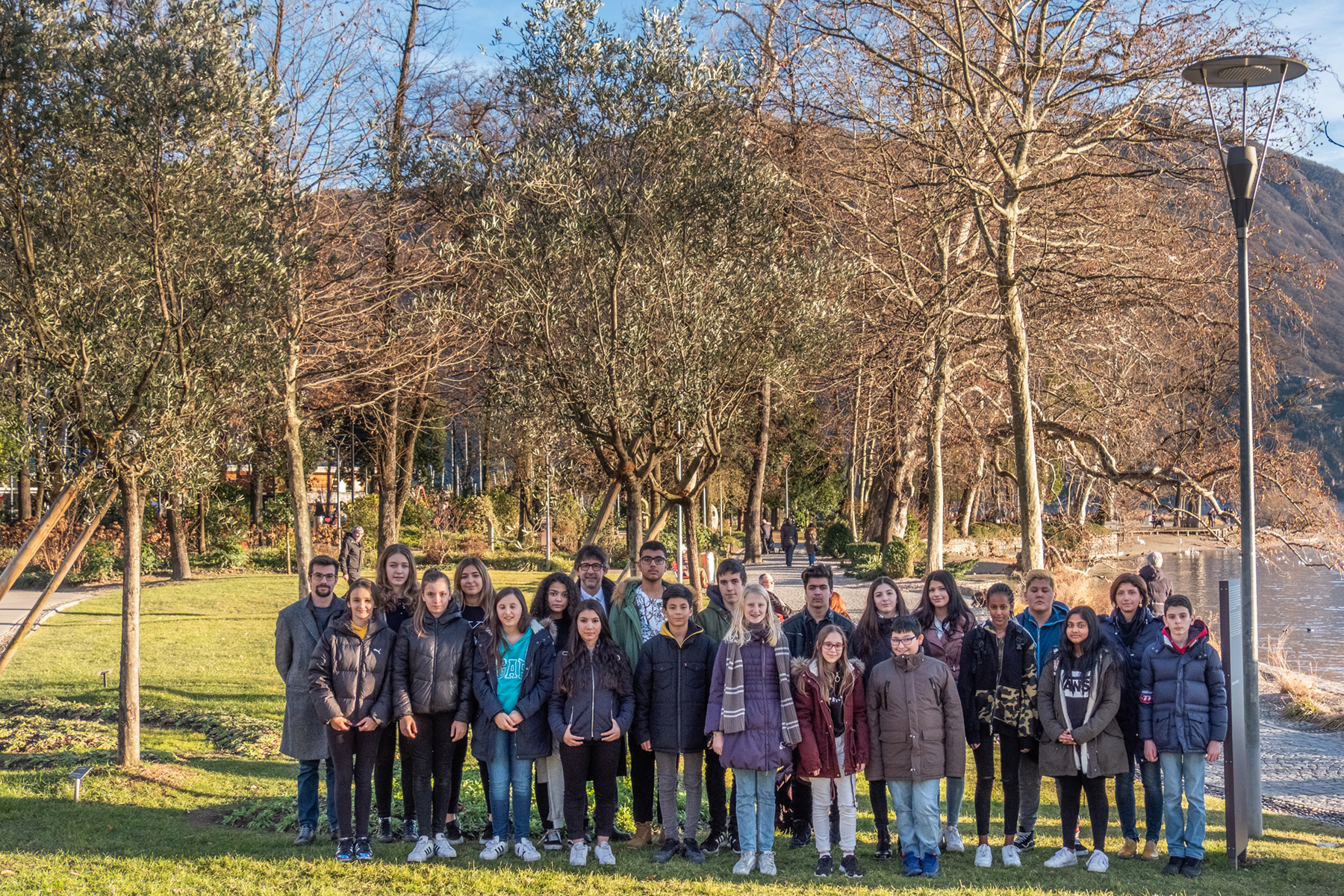 I laureati del Premio Spitzer 2019 al Giardino dei Giusti di Lugano - Foto: Marco Gianinazzi