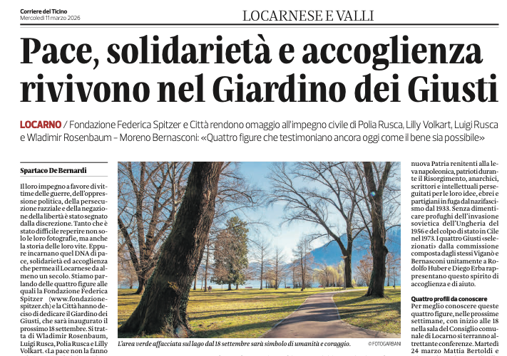 10.03.26 - Corriere del Ticino