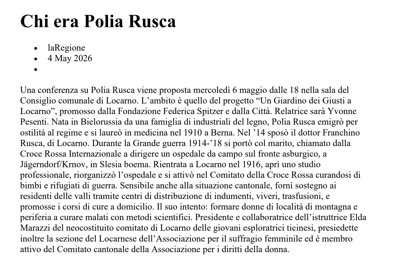 04.05.26 - laRegione